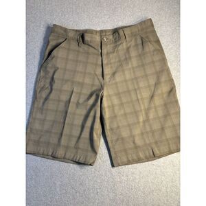 Avia Shorts Men's Large Army‎ Green Pocket Athletic